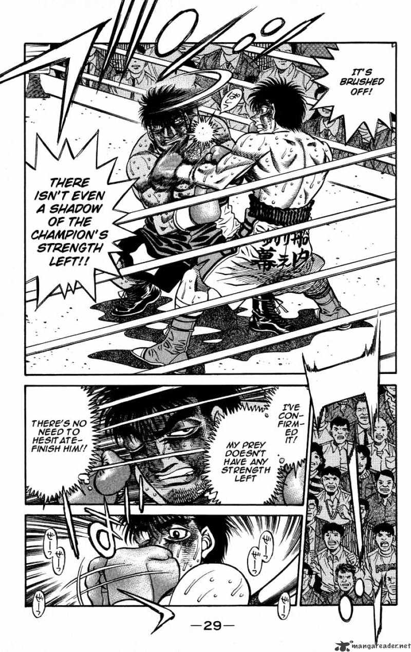 Hajime no Ippo: Fighting Spirit, Chapter 435 image 06